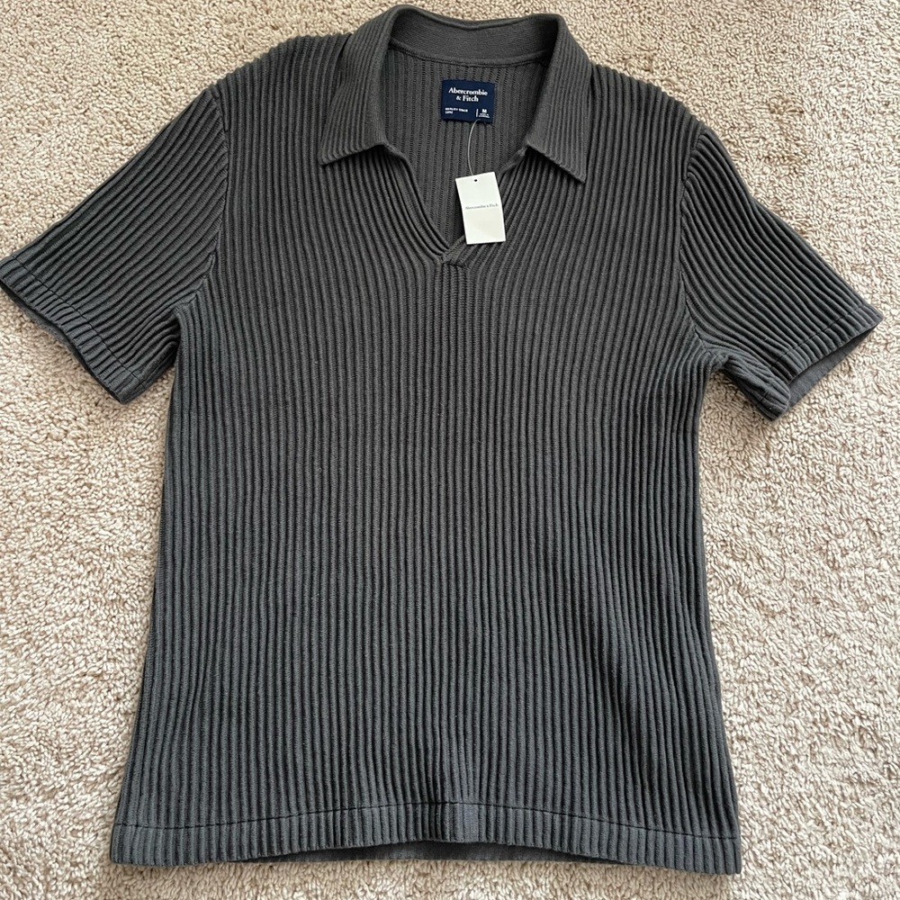 Abercrombie & Fitch men’s Johnny Collar sweater polo